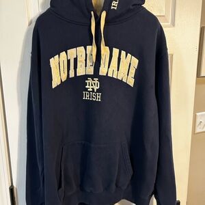 Notre Dame Irish Navy Hoodie